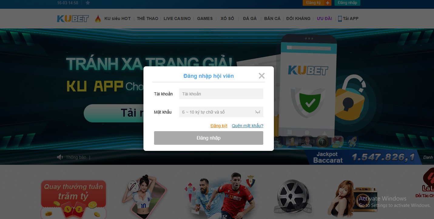 Những điều kiện người chơi cần đáp ứng để đăng nhập Kubet 