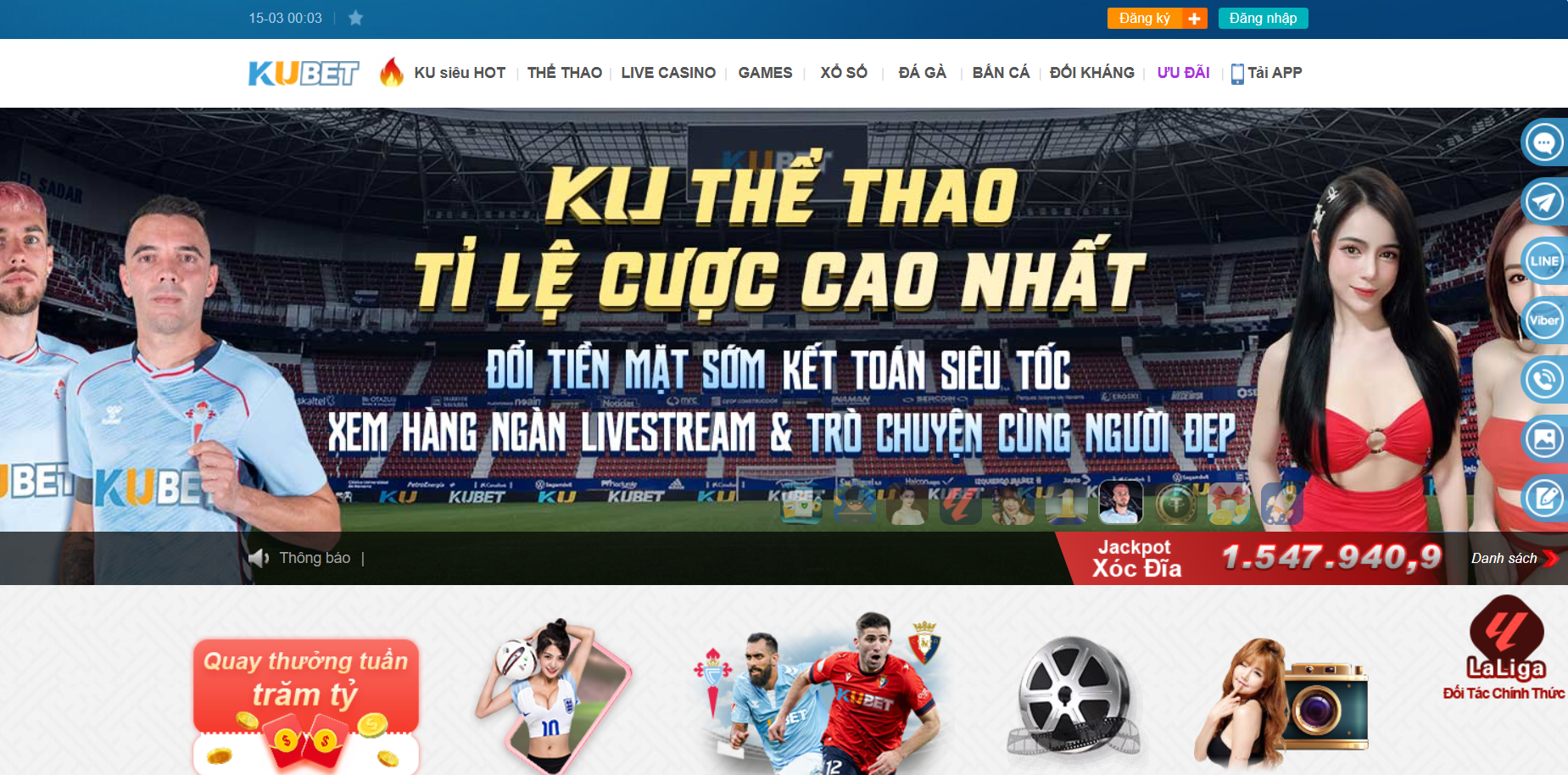 Thể thao Kubet có gì hấp dẫn?
