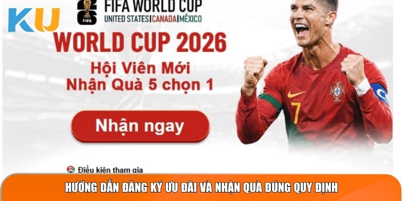 đăng ký ưu đãi và nhận khuyến mãi KUBET đúng quy định